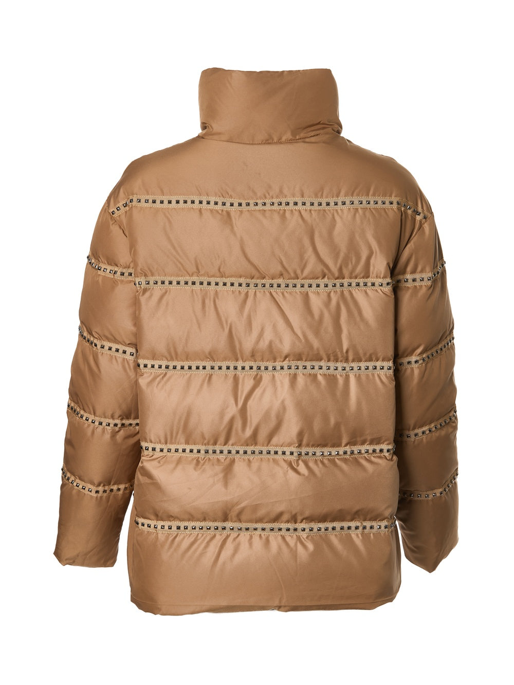 Studded Down Puffer Coat Rodeo Dust