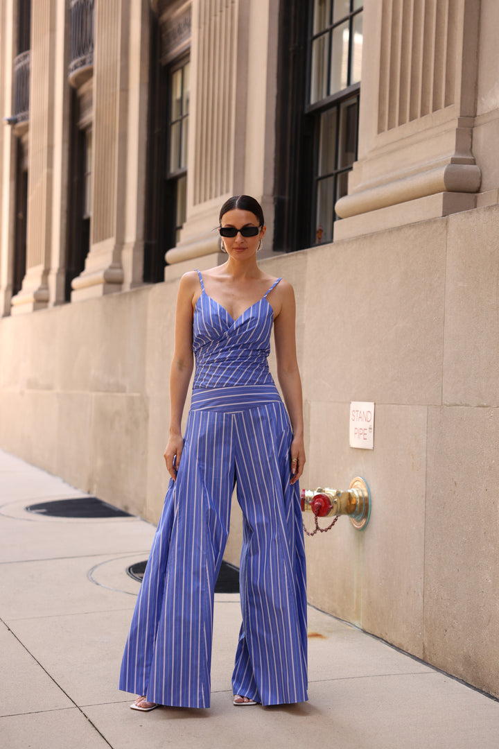 Flare long pants