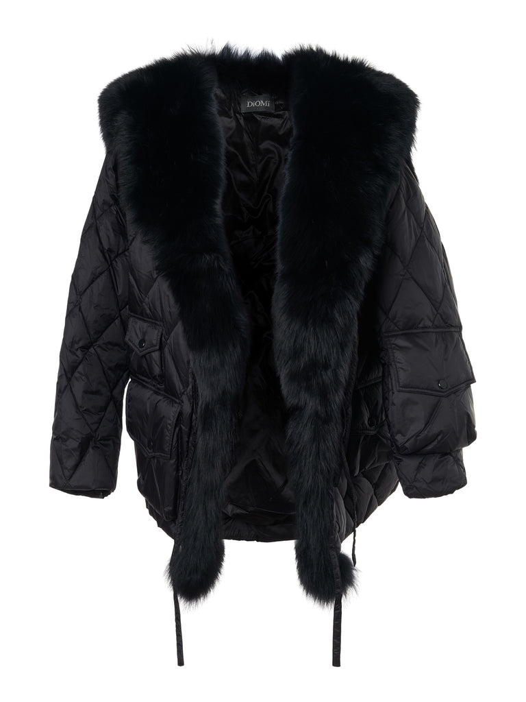 新品☆cashmika☆Hooded Chunky Short coat F Short Chinchilla Fur Jacket | SKANDINAVIK FUR