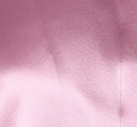 Silk Half Button Down Shirt In Charm Pink