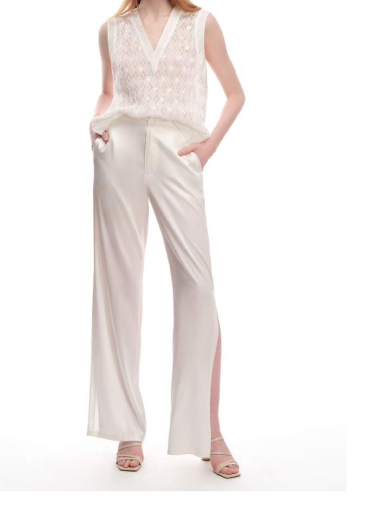 Knitted Vest in White