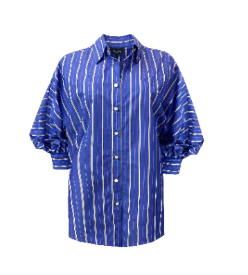 Bubble Sleeve Button Down
