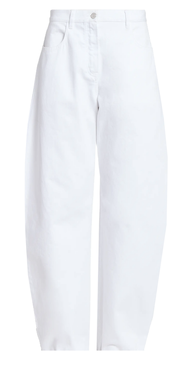 Mid-Rise Wide-Leg Barrel Jeans