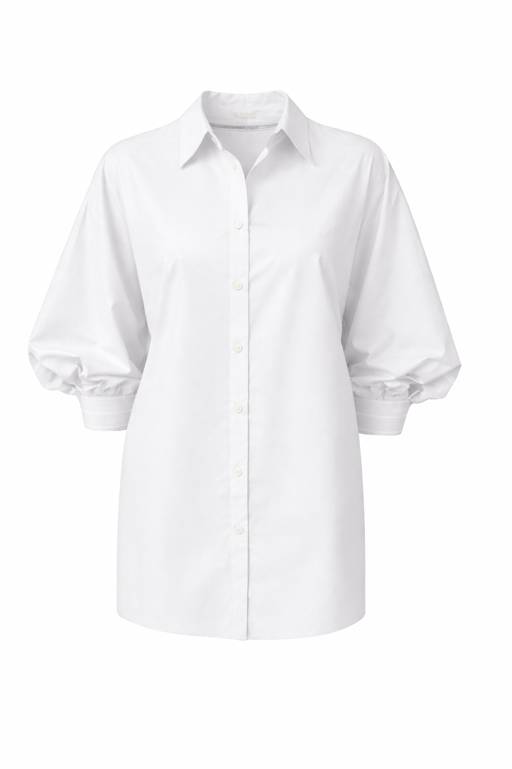 Bubble Sleeve Button Down