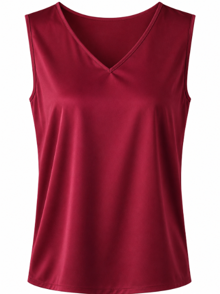Silk Satin Reversible Tank Top