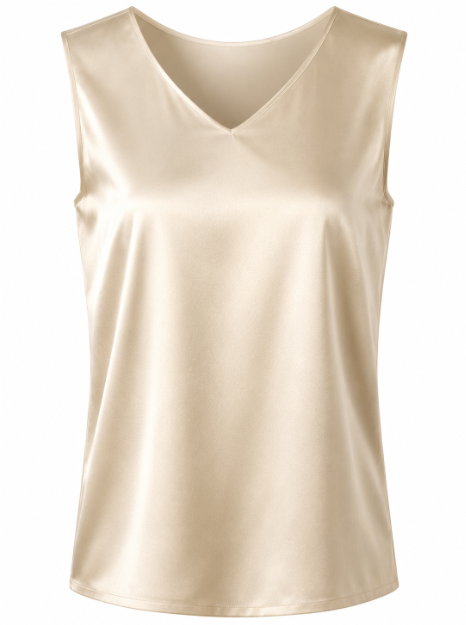 Silk Satin Reversible Tank Top