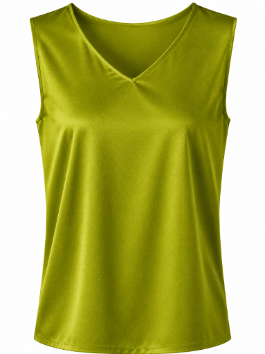 Silk Satin Reversible Tank Top