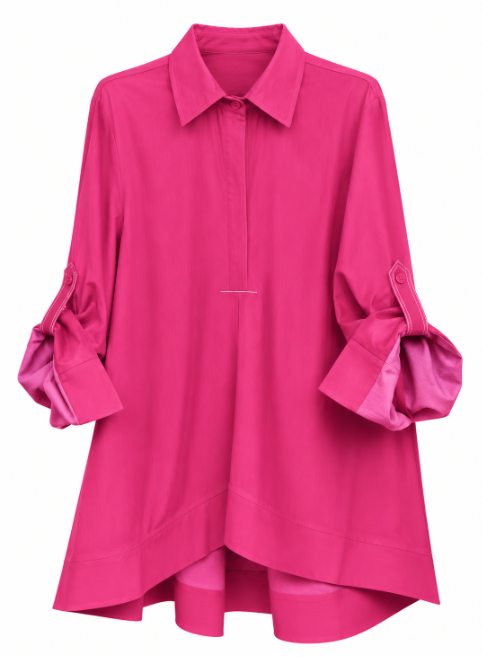 High Low Tunic Blouse