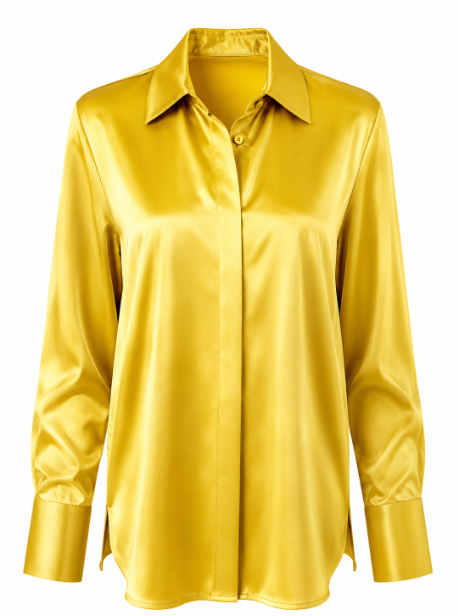 Silk Button Down Shirt