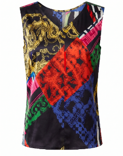 Silk Satin Reversible Tank Top