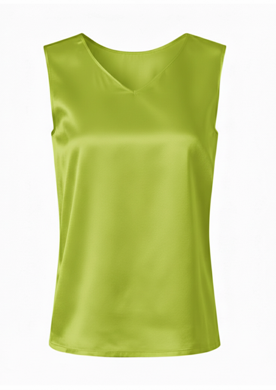 Silk Satin Reversible Tank Top in Limerick