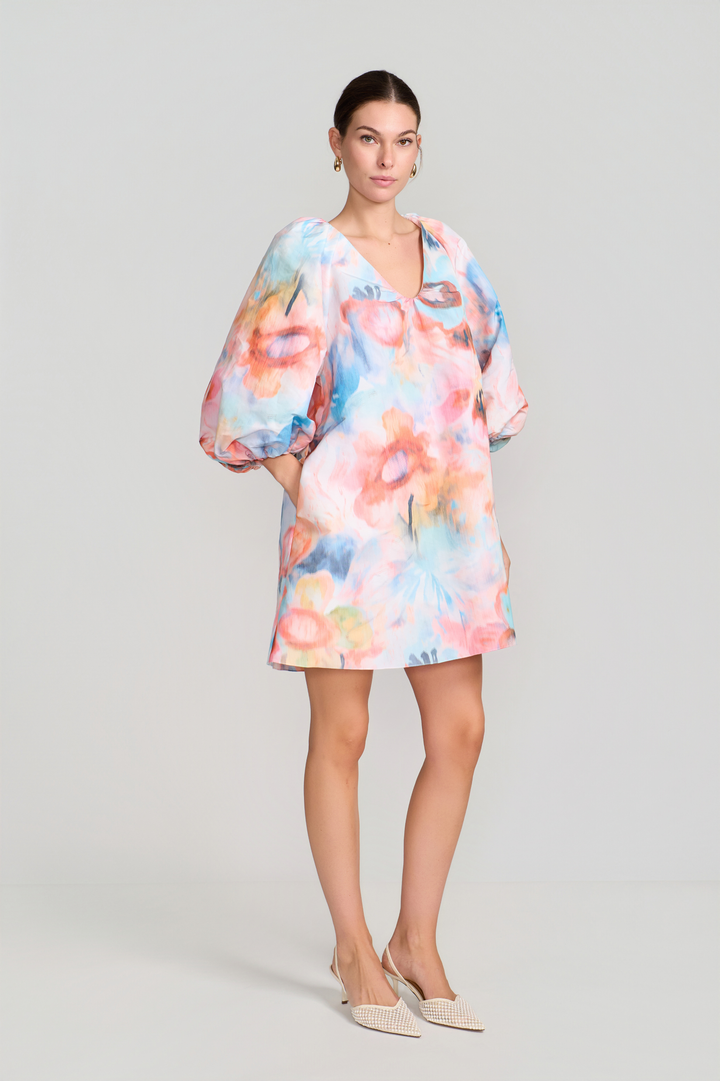 Mini Bubble Flare Dress