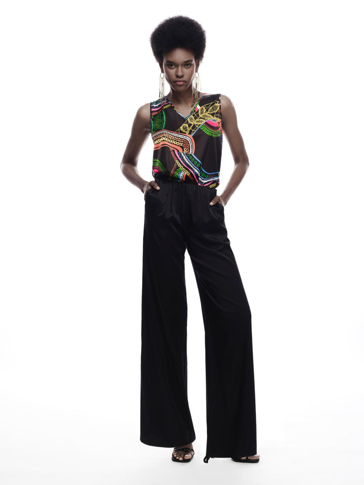 Silk Satin Reversible Tank Top