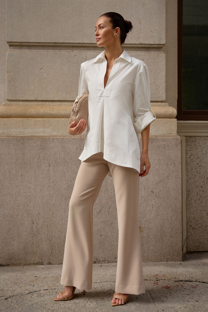 Tunic Blouse in White