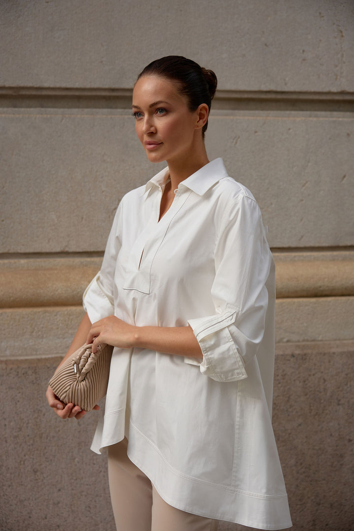 Tunic Blouse in White