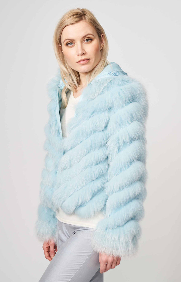 KYLIE REVERSIBLE BOMBER JACKET