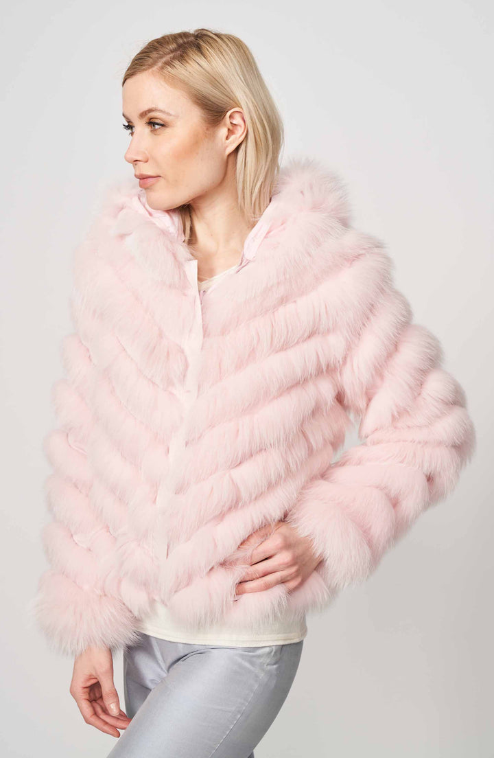 KYLIE REVERSIBLE BOMBER JACKET